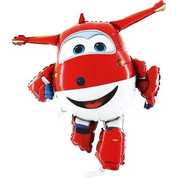 Balon folie supershape avion SuperWings 90 cm Balon folie supershape avion SuperWings 90 cm