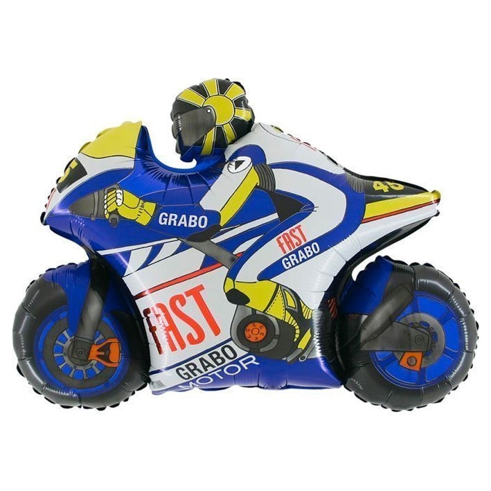 Balon folie supershape motocicleta moto GP 76 cm