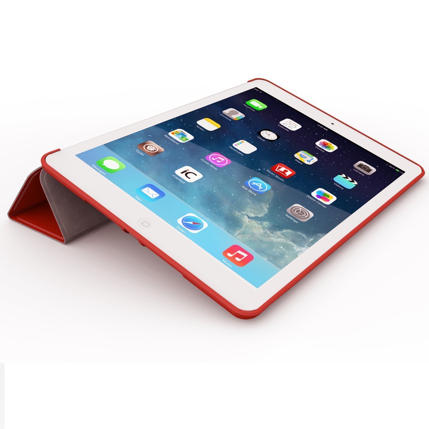 Husa de protectie UltraSlim KHOMO pentru iPad Air 2, Rosu