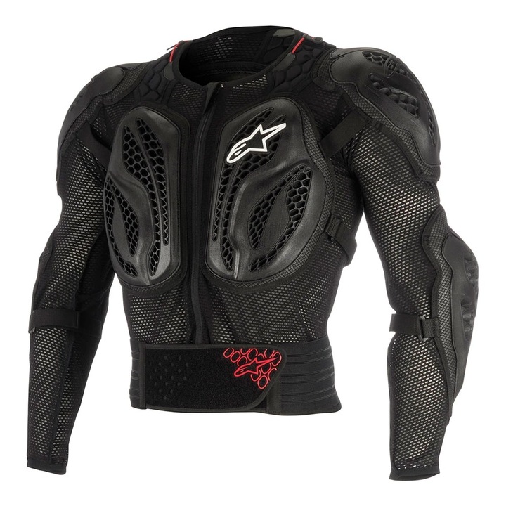 Armura Alpinestars Youth Bionic Action Jacket Black Red L/XL