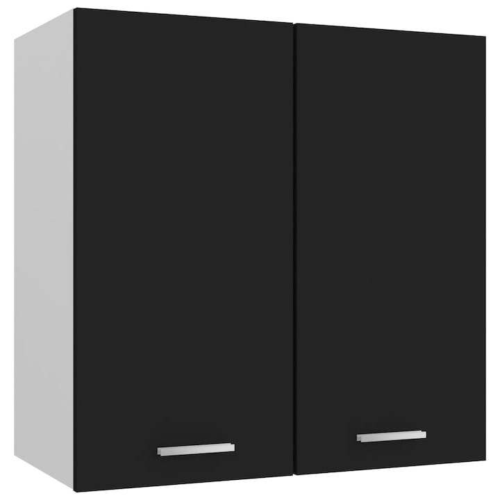 Кухненски шкаф vidaXL, ПДЧ, 60 x 31 x 60 см, Черен