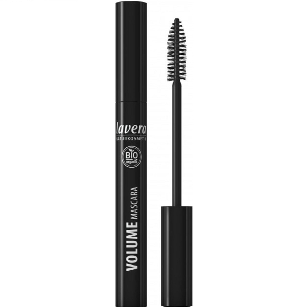 Mascara bio pentru volum negru 9 ml Lavera