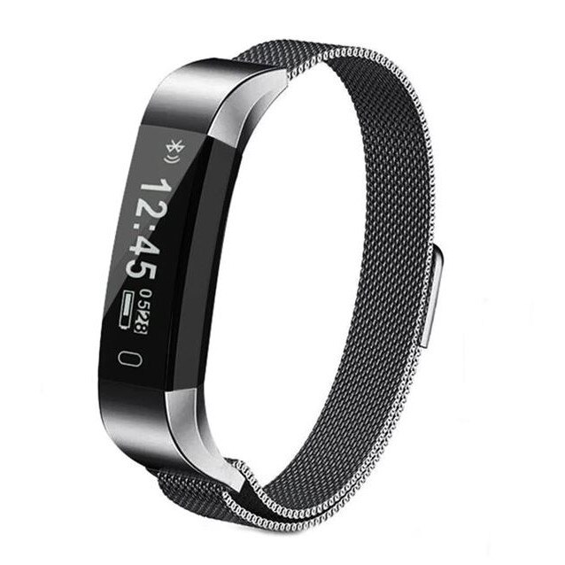 Curea Metalica Space Grey Aquarius Fitness Tracker AQ115hr