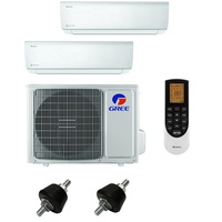 sistem de aer conditionat gree pentru 2 incaperi multisplit 2 x 12000btu inverter aa si sisteme anti vibratie si montaj inclus in bucuresti imagen 39_0_
0