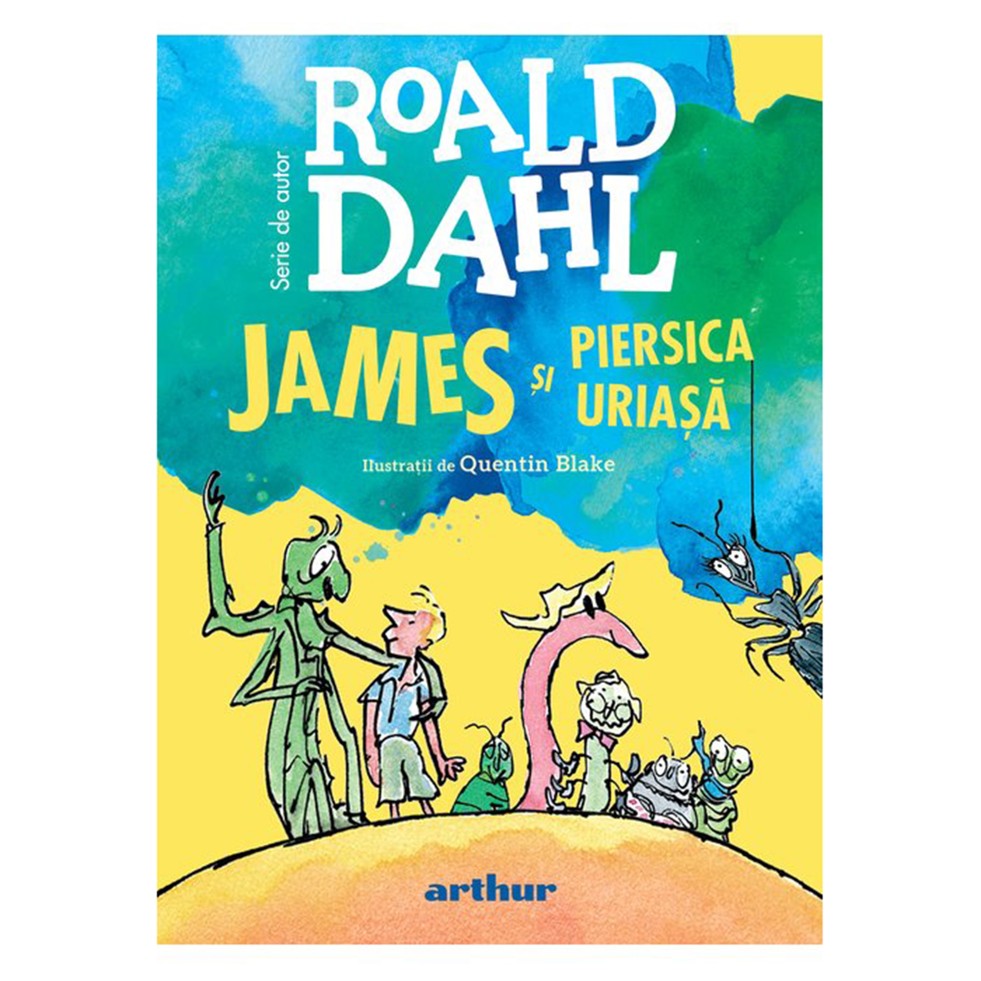 James si piersica uriasa, Roald Dahl