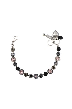 Roxannes - Mariana Jewellery, Bratara placata cu argint veritabil 925 si decorata cu cristale, Multicolora Roxannes - Mariana Jewellery, Bratara placata cu argint veritabil 925 si decorata cu cristale, Multicolora