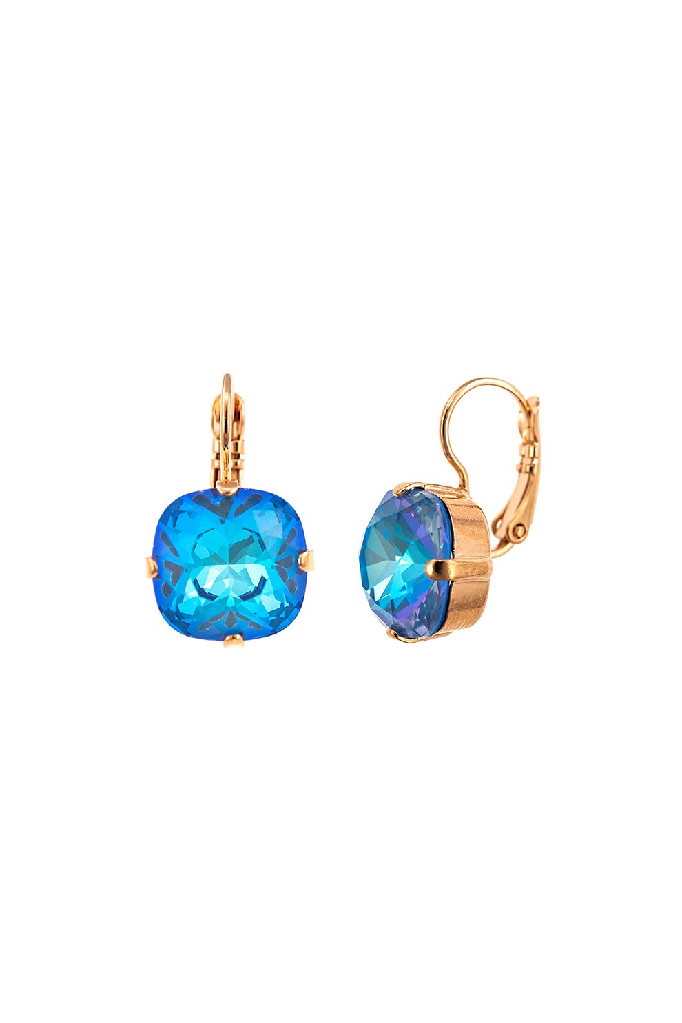 Roxannes - Mariana Jewellery, Cercei placati cu aur de 24K cu , Auriu