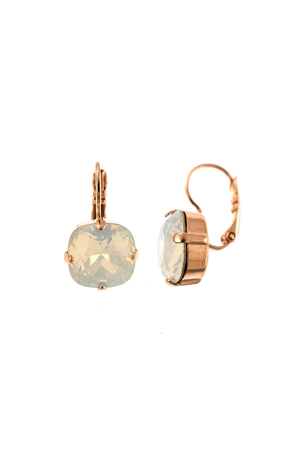 Roxannes - Mariana Jewellery, Cercei placati cu aur de 24K decorati cu , Auriu