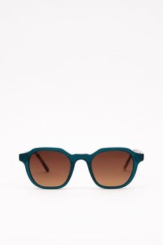 Ochelari de soare unisex, Flamingo, Morgan, Pantos, Blue Havana, Culoare uniforma, Acetat Ochelari de soare unisex, Flamingo, Morgan, Pantos, Blue Havana, Culoare uniforma, Acetat