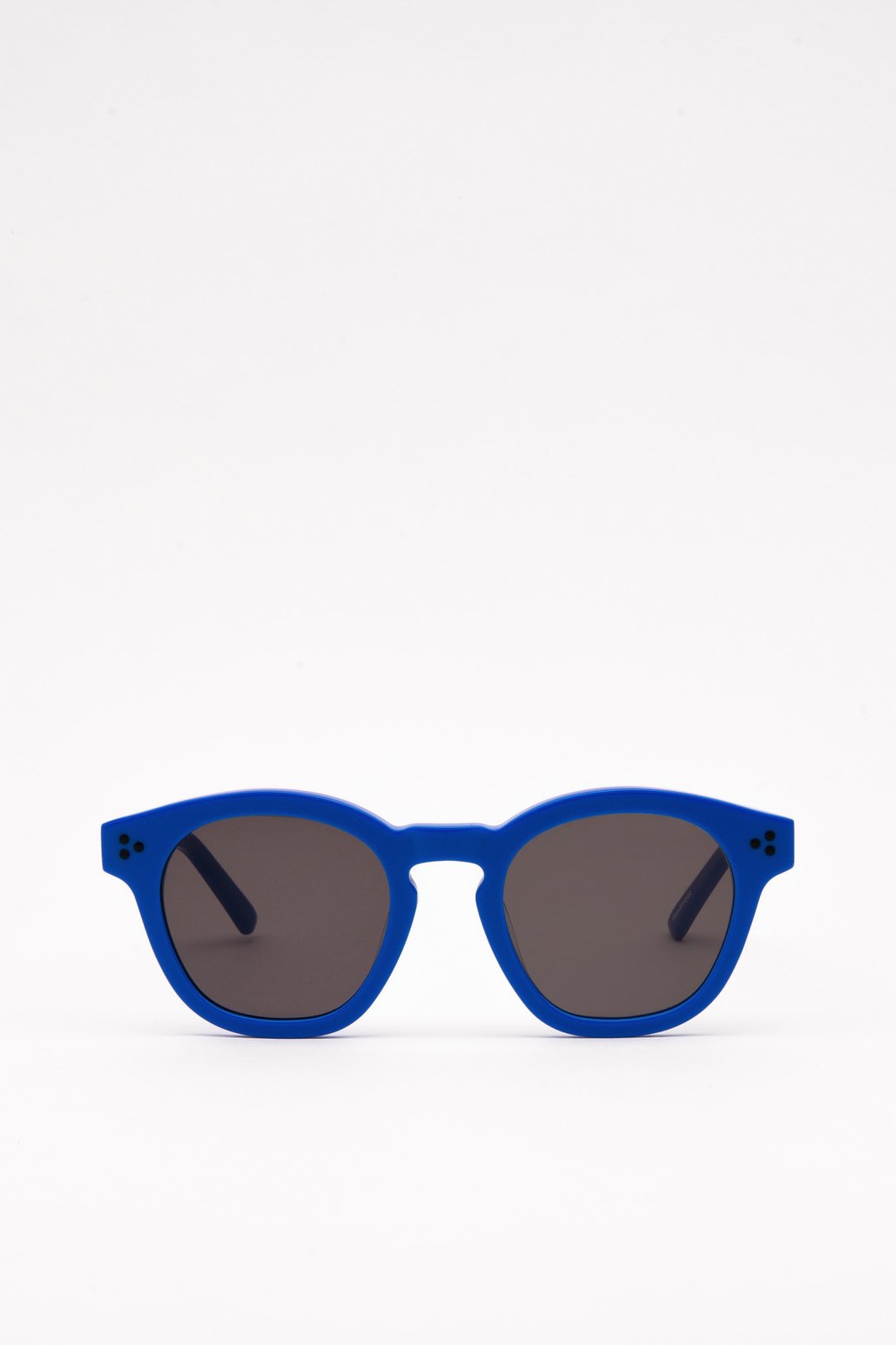Ochelari de soare unisex, Flamingo, Chino, Pantos, Albastru, Culoare uniforma, Acetat
