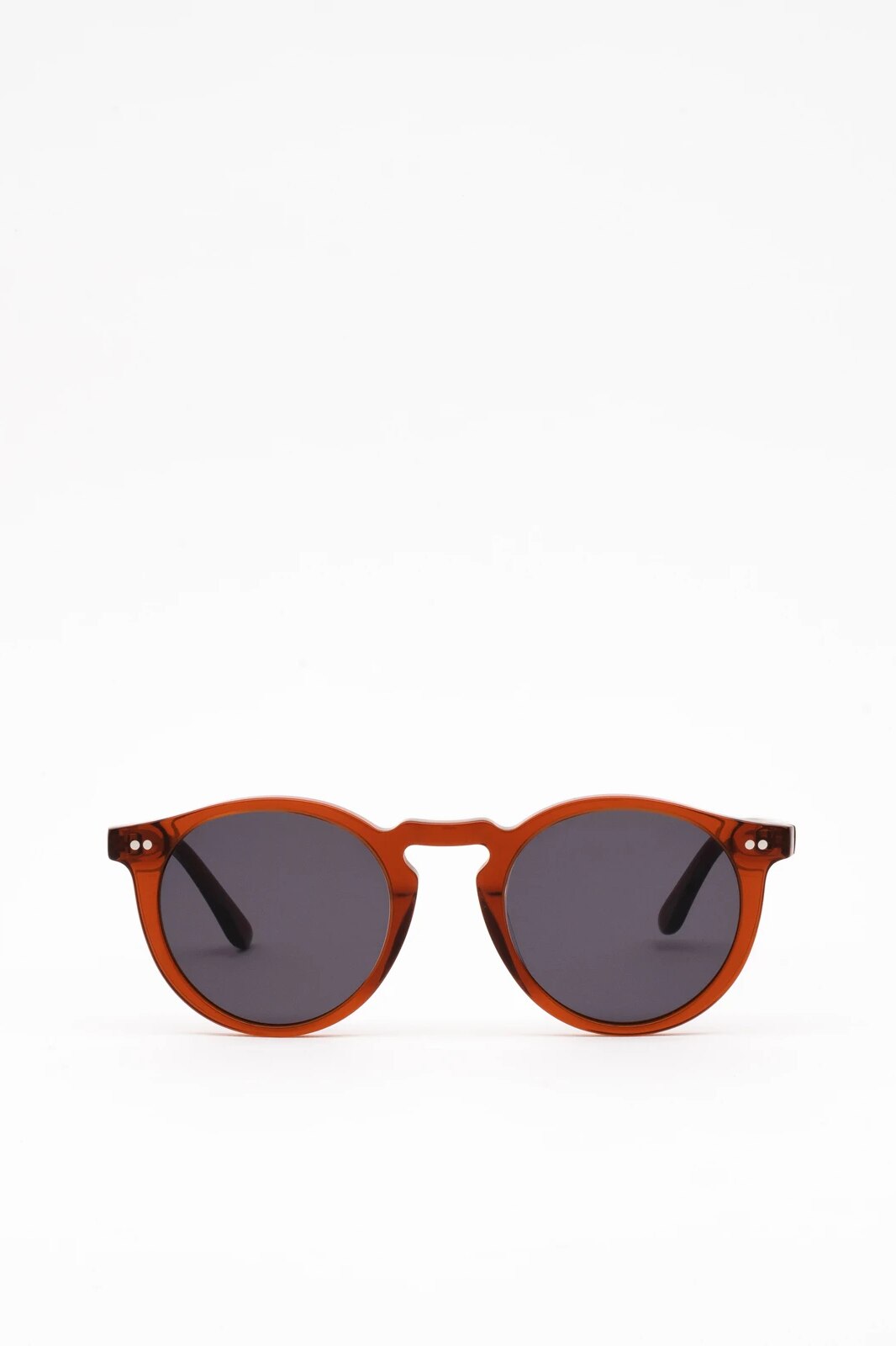 Ochelari de soare unisex, Flamingo, Pasadena Danish, Pantos, Maro, Culoare uniforma, Acetat