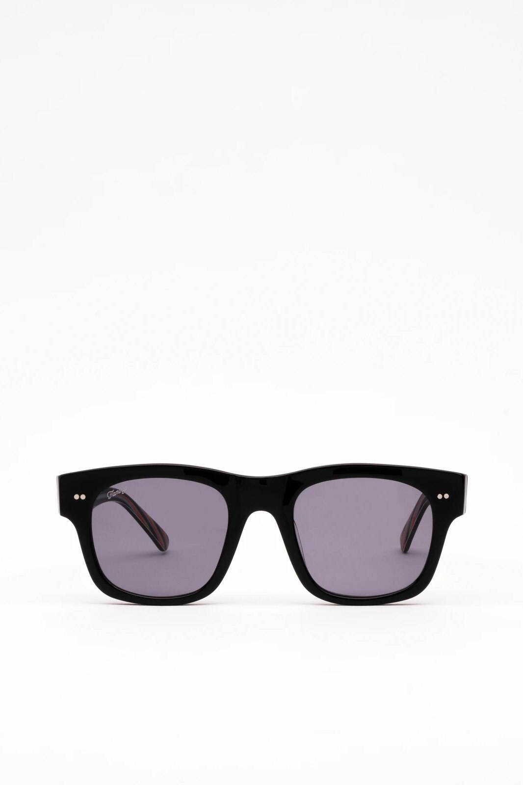 Ochelari de soare unisex, Flamingo, Alex Trochut, Dreptunghiular, Multicolor, Culoare uniforma, Acetat