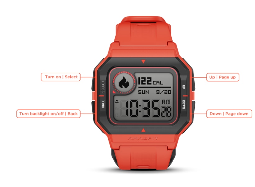 smartwatch amazfit neo black