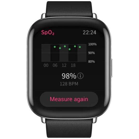 Ceas smartwatch Amazfit ZEPP E, Onyx Black