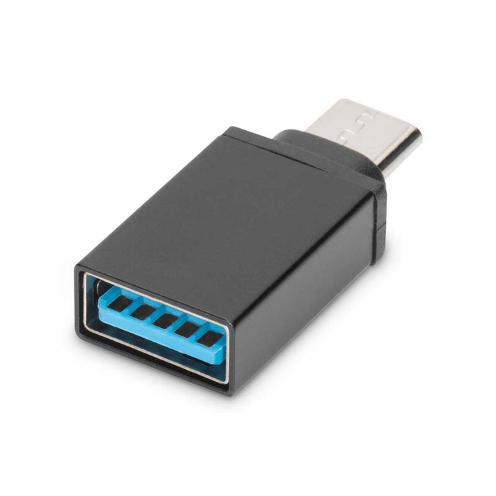 Adaptor USB-C, Digitus, Negru