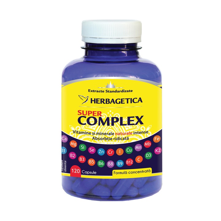 Supliment alimentar Super Complex, 120 capsule