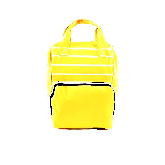 Rucsac multifunctional de umar pentru bebelusi, 45x15x35 cm,culoare galben