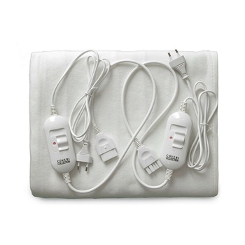 Patura Electrica Coveri, 2 Nivele de Temperatura pana la 50 Grade, Marime Single, 150 x 80 cm Patura Electrica Coveri, 2 Nivele de Temperatura pana la 50 Grade, Marime Single, 150 x 80 cm