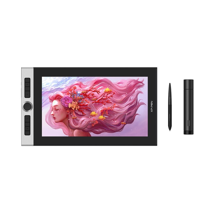 Графичен таблет, XP-PEN, Innovator 16, 15.6", IPS, 16:9, 1920x1080, 5080 LPI, PS 8192, 220 RPS, 8 бутона