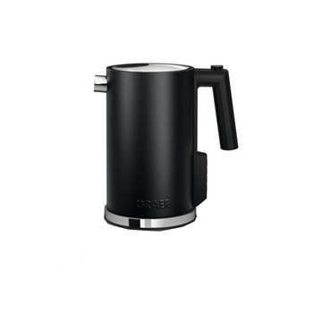 Fierbator electric Graef, WK902, fara cablu, cu filtru de calcar detasabil din inox, 1.2L, finisaj mat, functie filtru cafea, control temperatura automat, usor de curatat, negru Fierbator electric Graef, WK902, fara cablu, cu filtru de calcar detasabil din inox, 1.2L, finisaj mat, functie filtru cafea, control temperatura automat, usor de curatat, negru