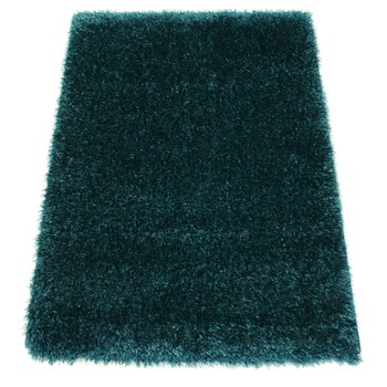 Carpeta Lotus matase cu sintetic 70 x 100 cm verde turcoaz Carpeta Lotus matase cu sintetic 70 x 100 cm verde turcoaz