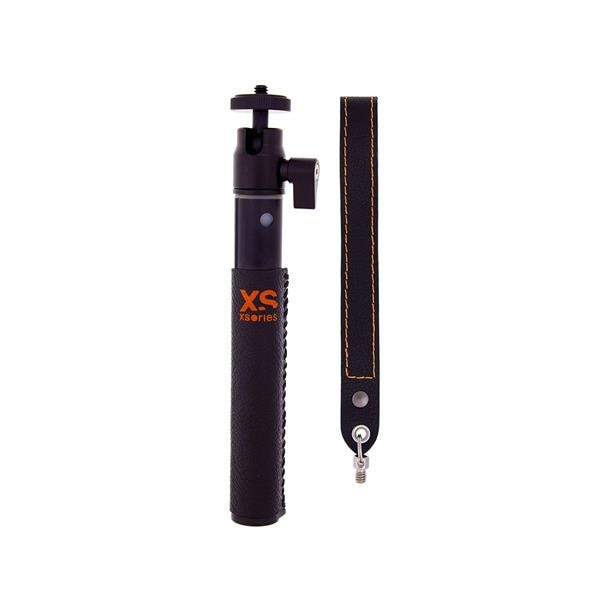 Tija telescopica XSories din piele U-Shot Deluxe pentru camere de actiune, negru