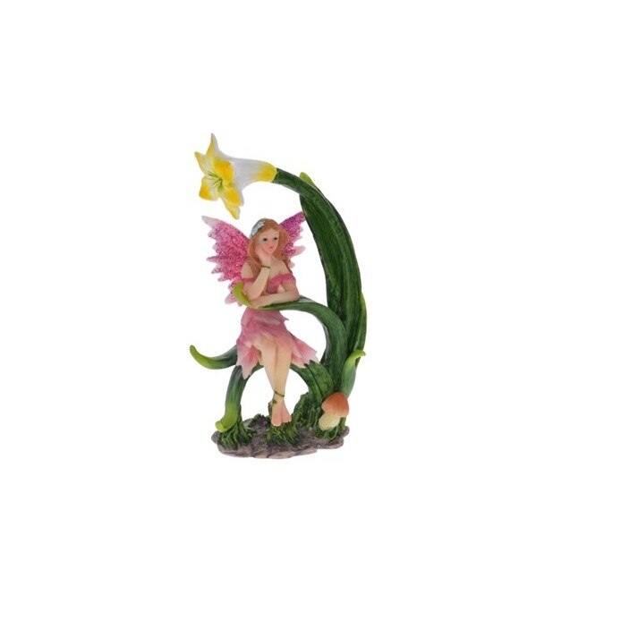 Figurina zana cu floare, 11.5 cm