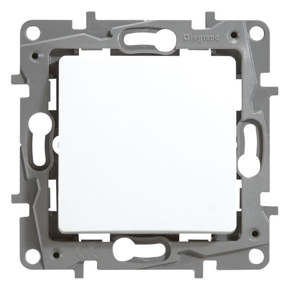 Intrerupator simplu alb