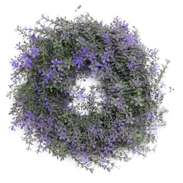 Coronita artificiala, lavanda, 28 cm