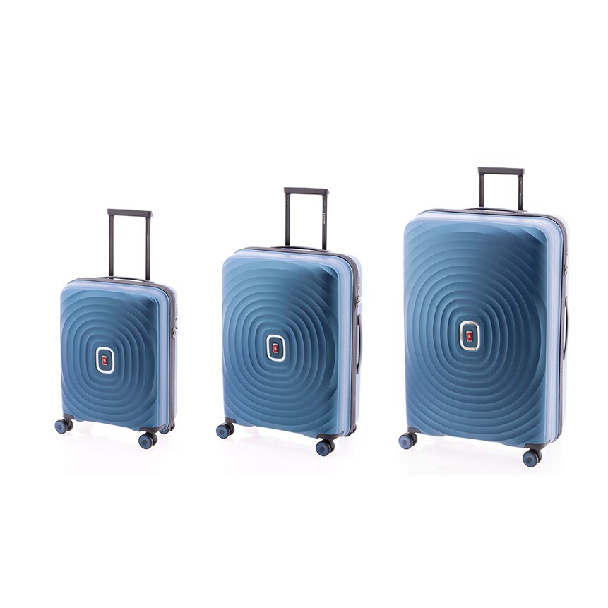 Set Trolere, Gladiator, Ocean, Polipropilena, Cifru TSA, MG 42 - 3 Piese, Albastru