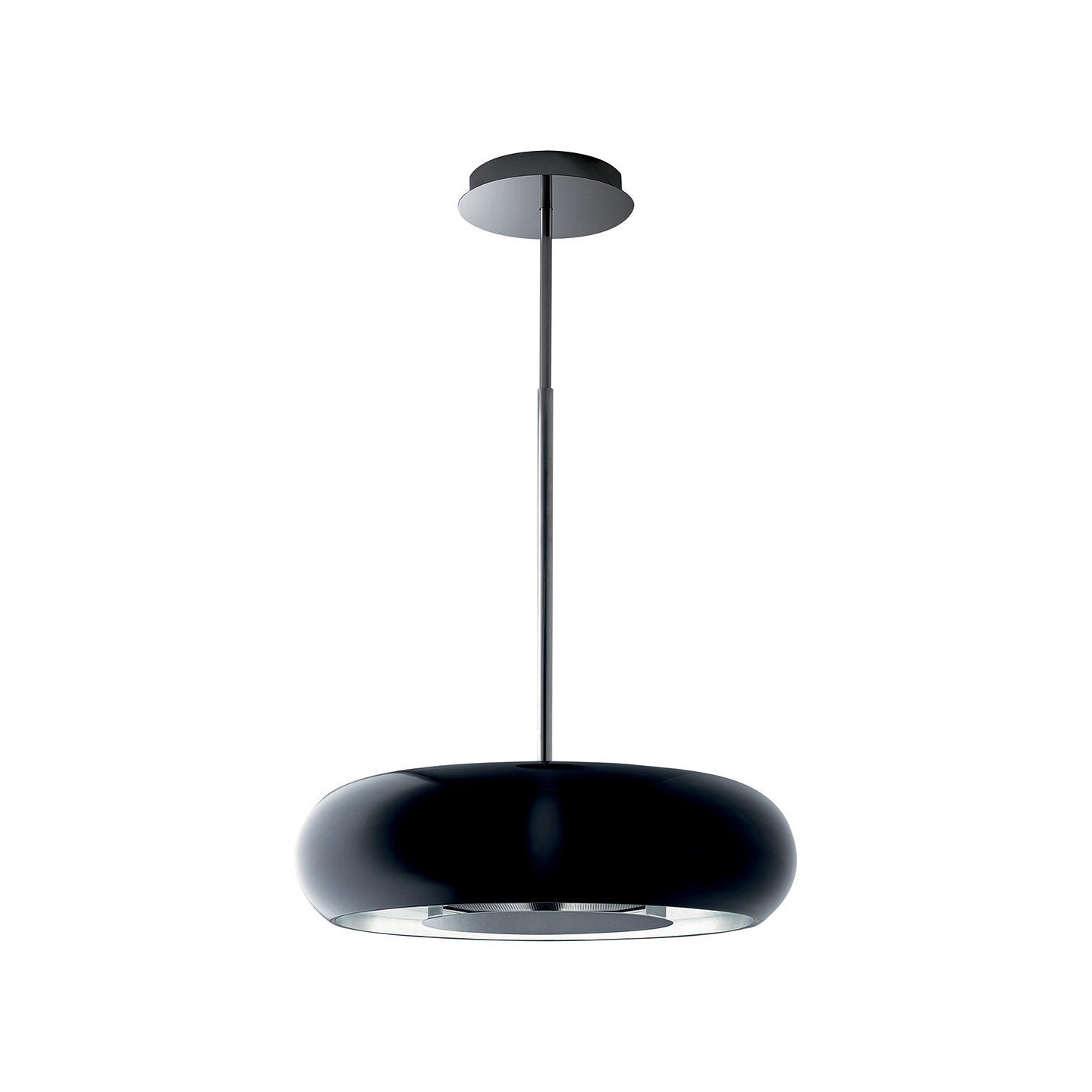 Hota de insula Best Gemini 65.5 cm, putere de absortie 390 mc/h, 1 motor, 4 trepte de viteza, Aluminiu Vopsit Negru