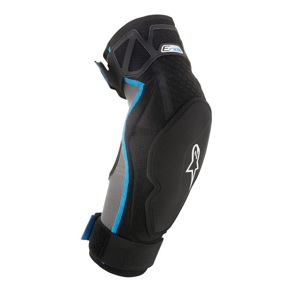 Protectii coate Alpinestars E-Ride Elbow Protector Negru / Albastru L/XL