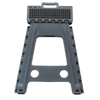 scaun pliabil tip taburet treapta inaltatorcu grip puternic pentru aer liber gradina bucatarie baie camping si pescuit sau pentru copii gri petrol inaltime 45 cm imagen 30_0_
0