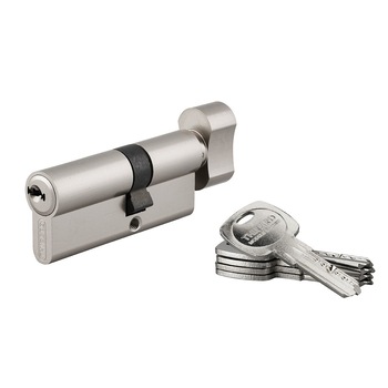 Cilindru usa / butuc cu buton, 30 x 40 mm, Trafic 6 inalta securitate Cilindru usa / butuc cu buton, 30 x 40 mm, Trafic 6 inalta securitate