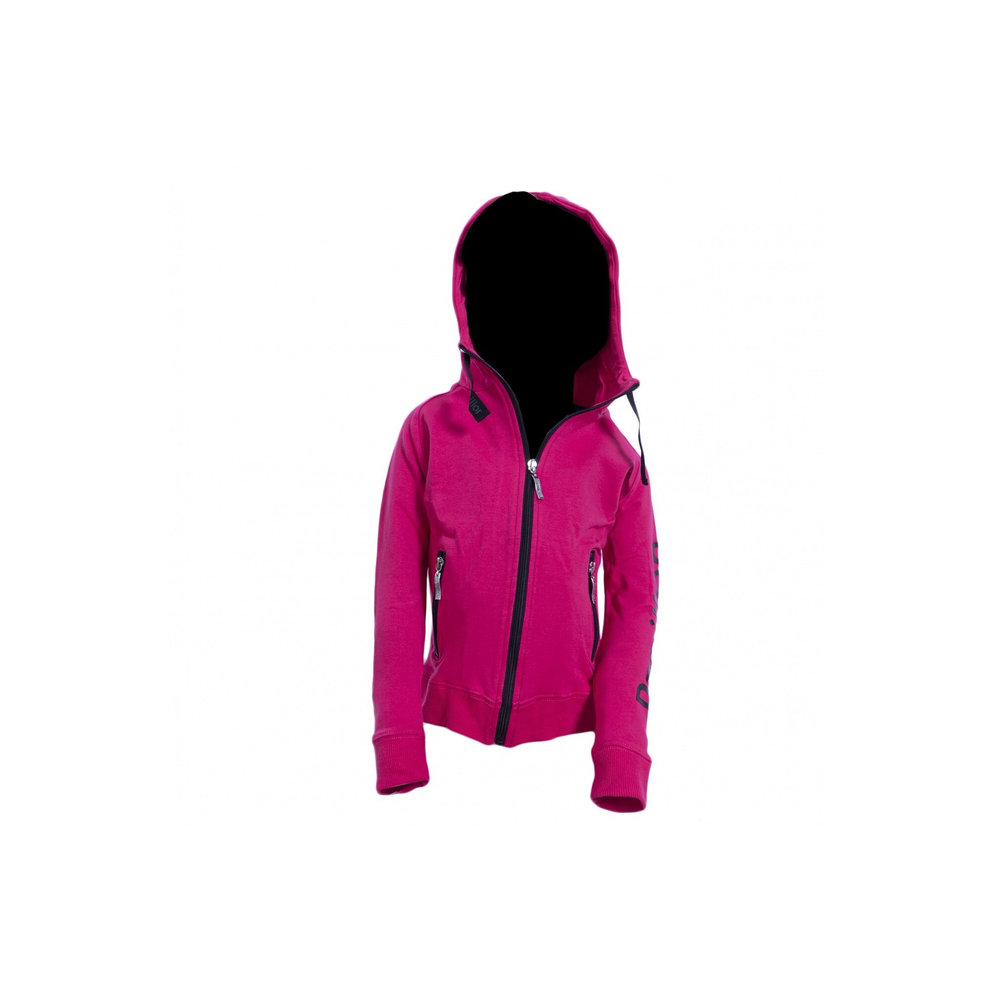 Hanorac Papillon bumbac pentru fetite, fucsia, 140