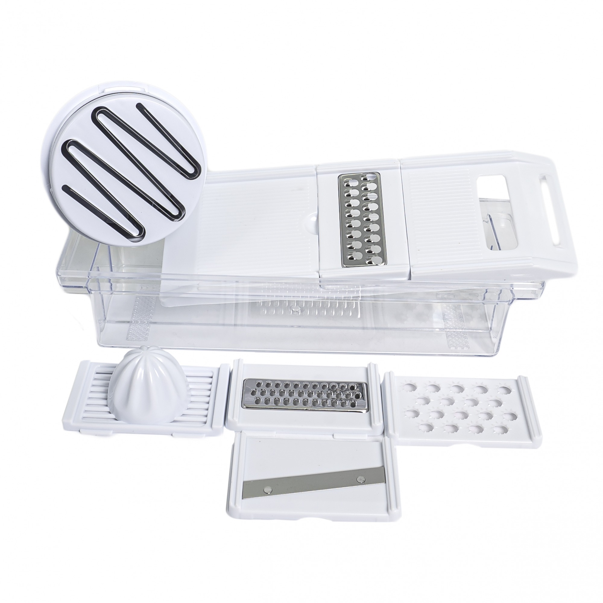 Set razatoare multifunctionala+ tocator, alb