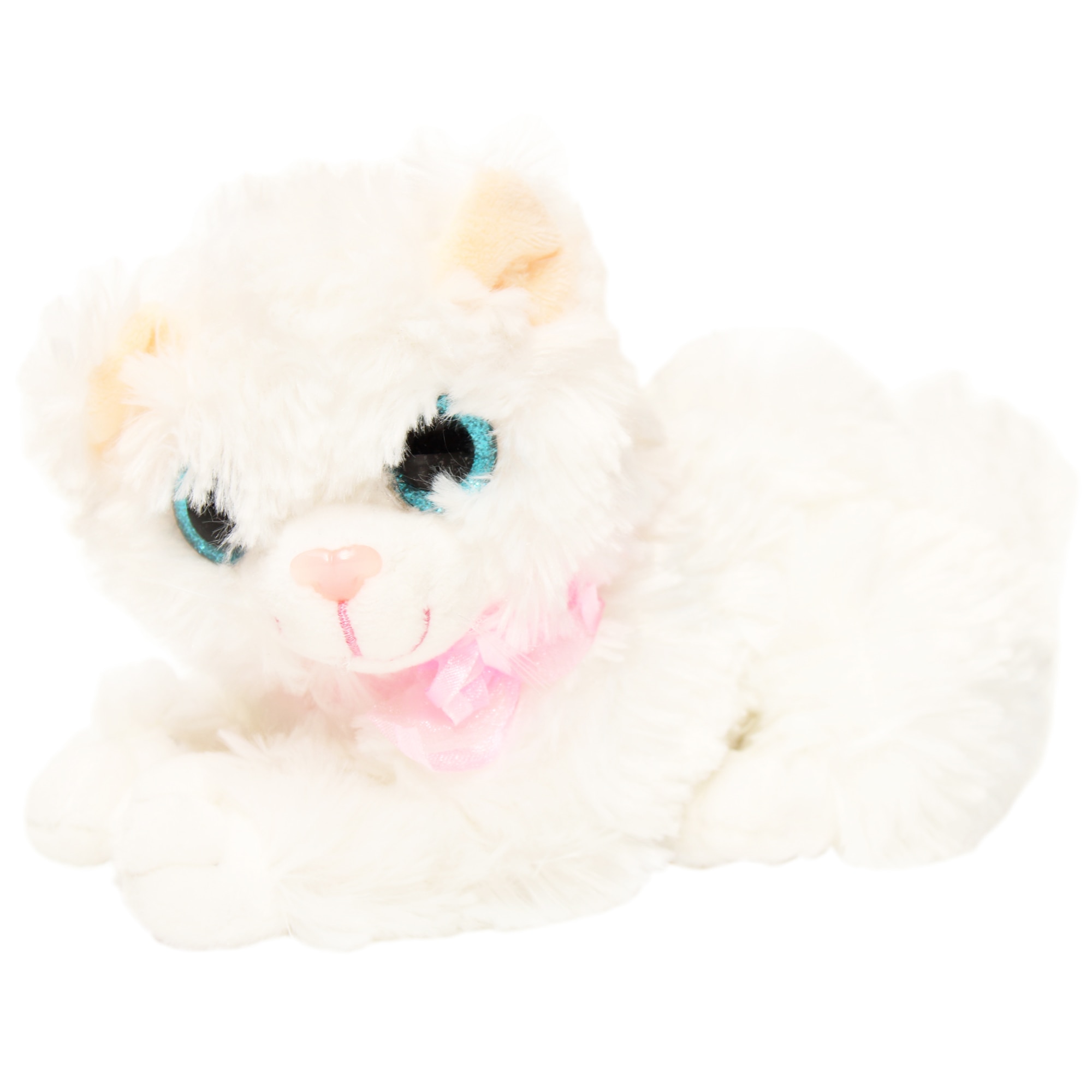 Jucarie de plus, pisicuta, alb, Recostore, REC1006
