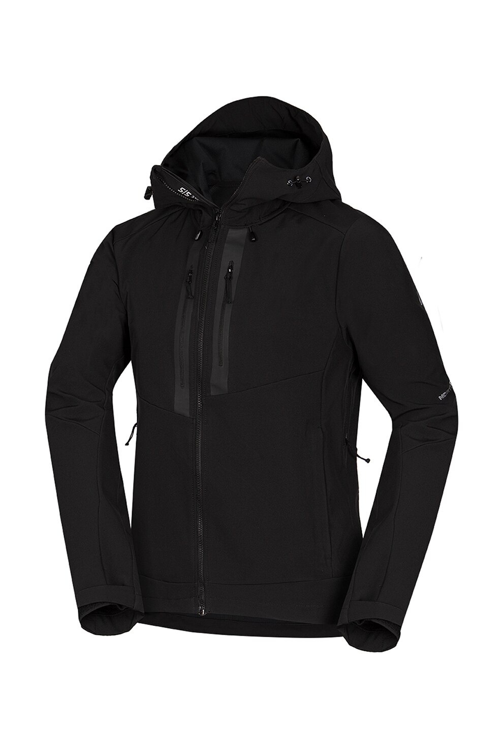 NORTHFINDER, Jacheta softshell pentru drumetii Reswer, Negru