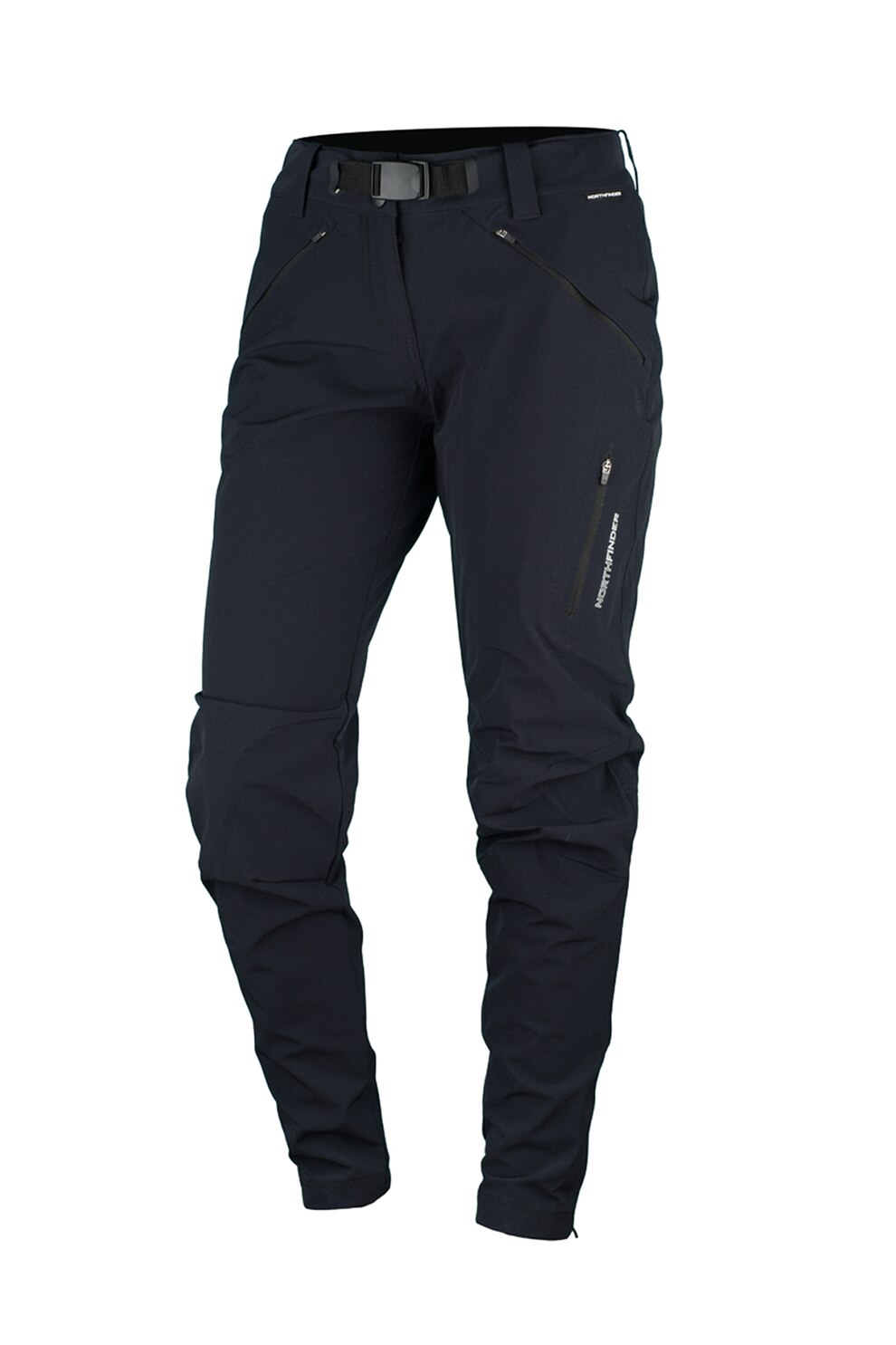 NORTHFINDER, Pantaloni cu finisaj rezistent la apa, pentru trekking Kolina, Negru