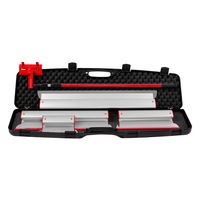 kit gletiere profesionale premium cu trafalet pentru glet si spaclu set 4 gletiere 25406080 cm  prelungitor 22m  carcasa xxl lama superflexibila si inlocuibila inox 03 mm imagen 11_0_
0