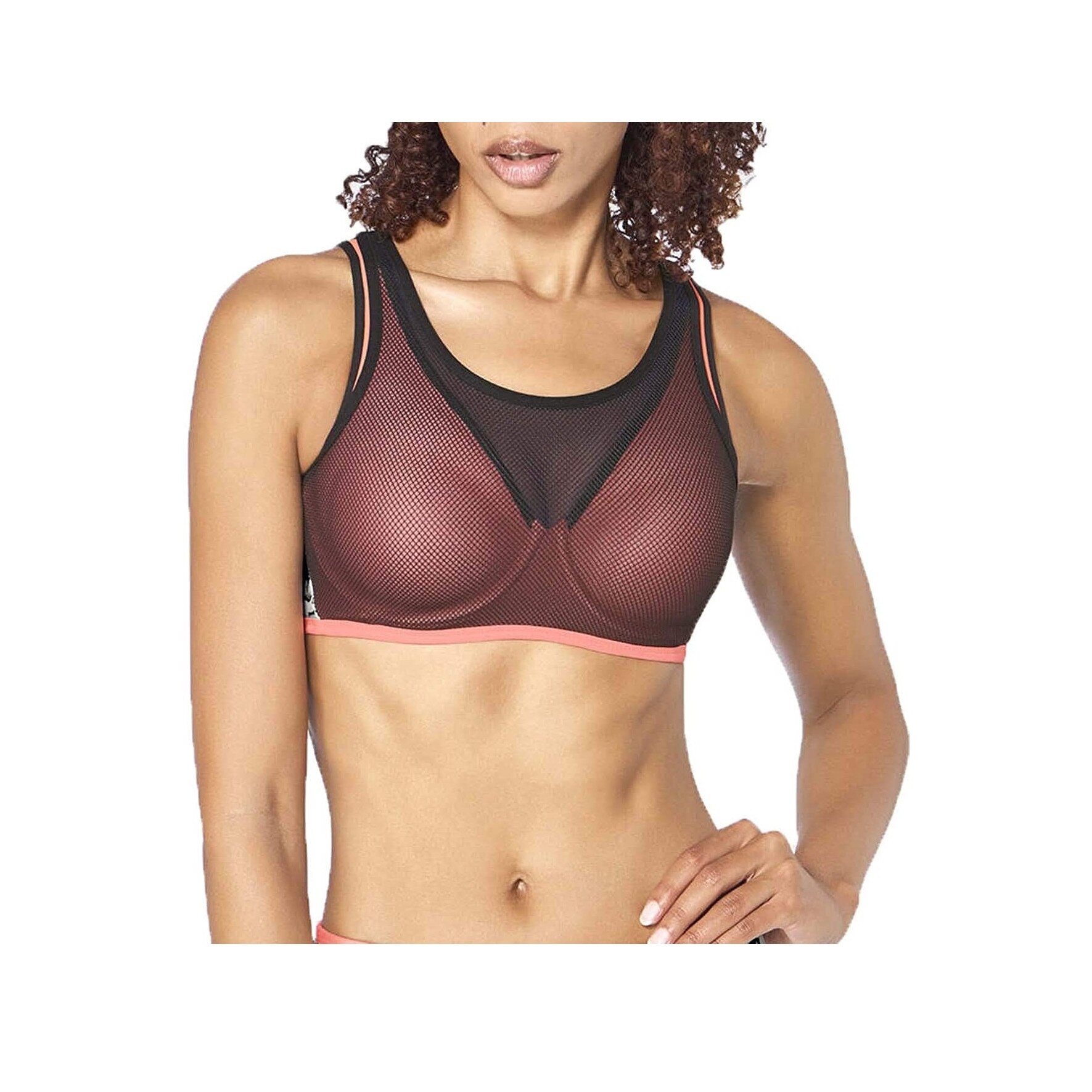 Bustiera, Triaction by Triumph Magic Motion Pro MW EX, 10180780 Negru/Portocaliu, 75C