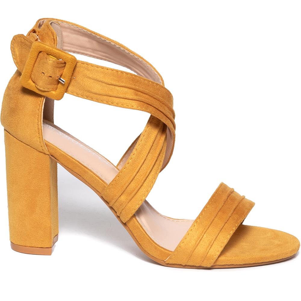 Sandale dama Darlene, Galben, Galben