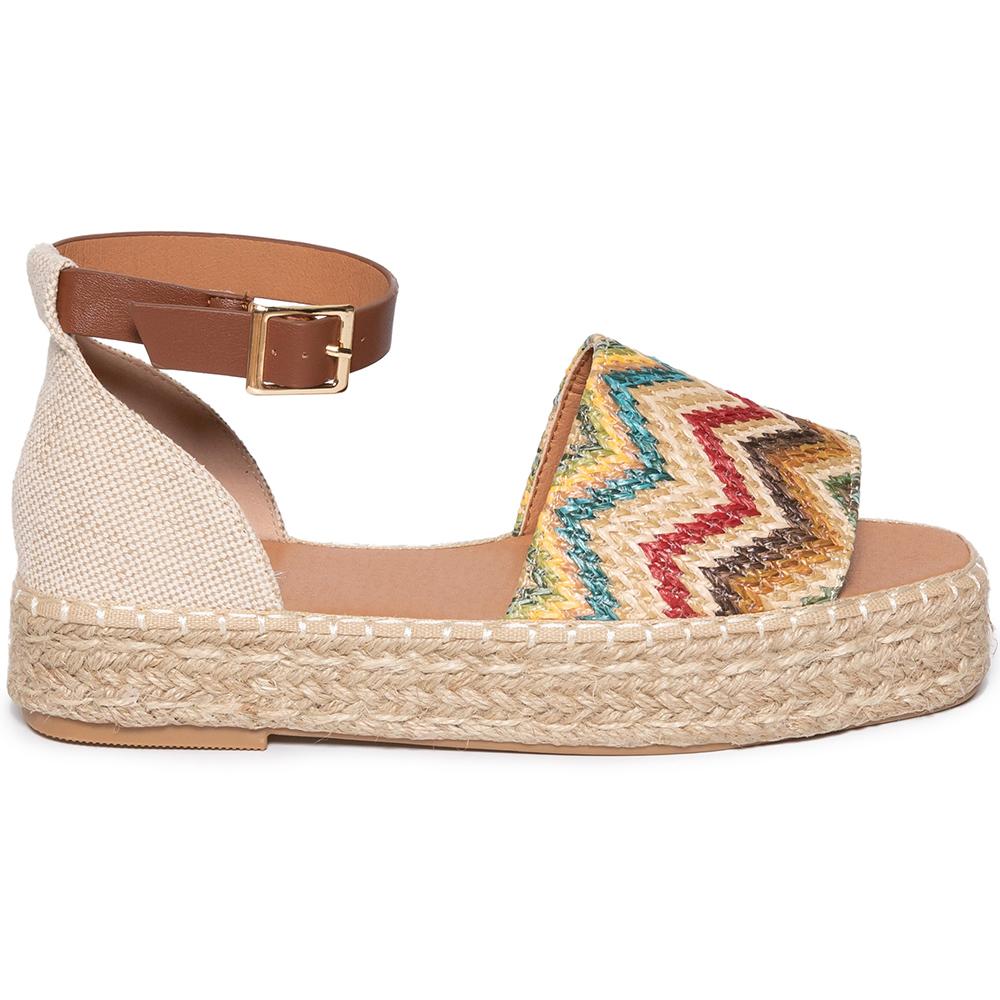 Sandale dama Karis, Multicolor, Multicolor