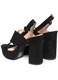 Sandale dama Selda, Negru - 38
