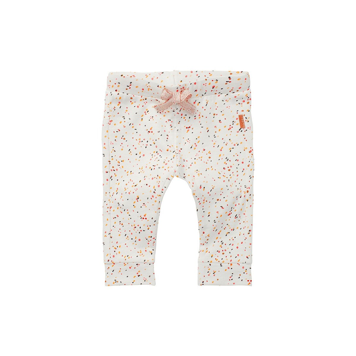 Pantaloni fete, NOPPIES, Moos, cu buline, multicolor, bumbac organic, Multicolor
