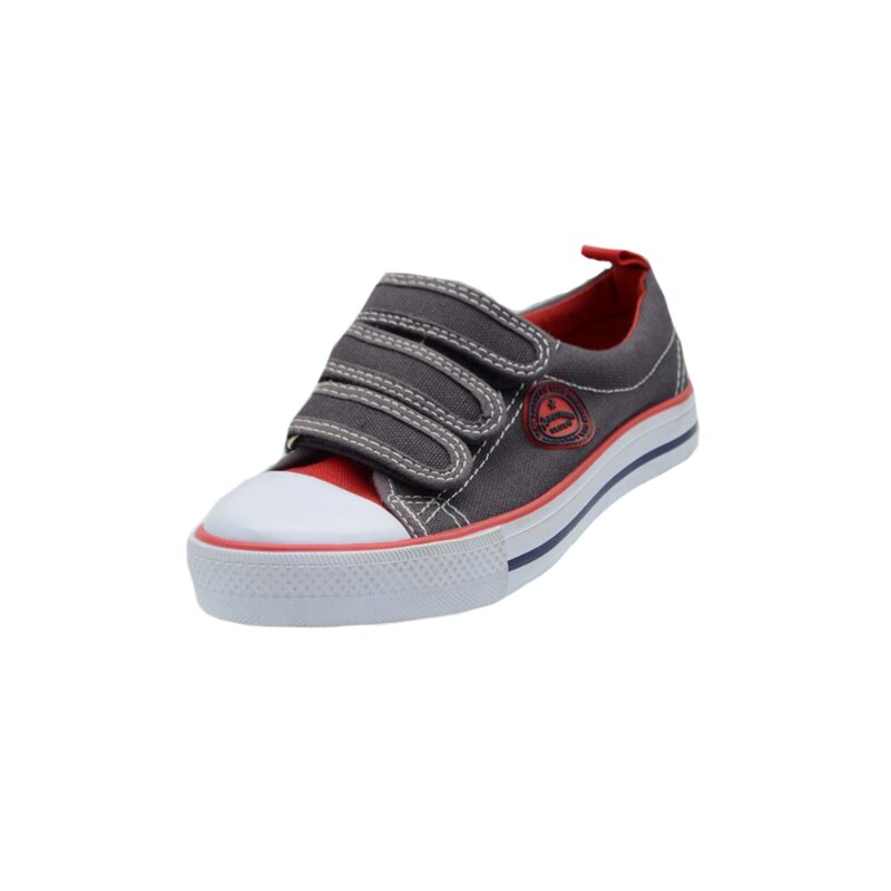 Tenisi din panza pentru baieti American Club TAMC6, Gri, 32