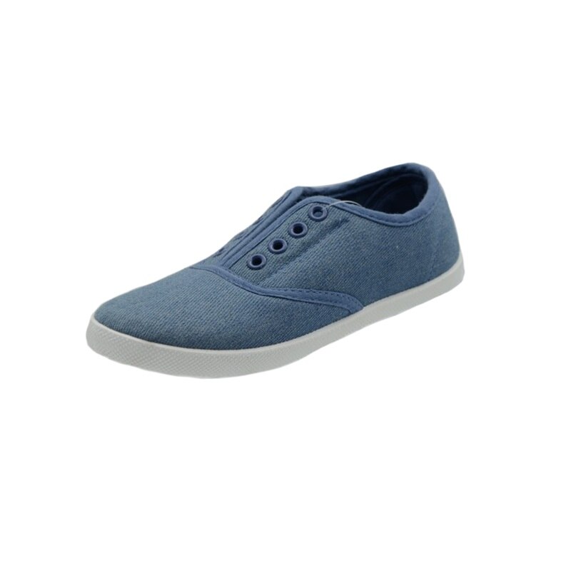 Tenisi din panza pentru baieti Mini Junior DD444A, Albastru