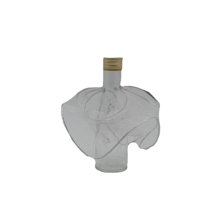 Sticluta mir pentru botez 150 ml Mini Junior 31ST, Alb