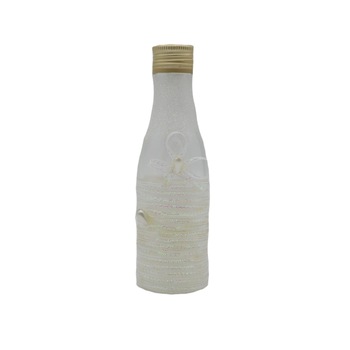 Sticluta mir pentru botez 150 ml Mini Junior ST-AB32, Alb Sticluta mir pentru botez 150 ml Mini Junior ST-AB32, Alb