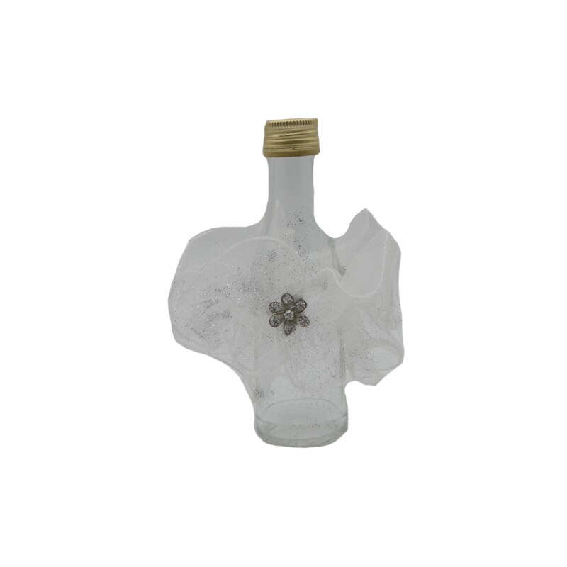 Sticluta mir pentru botez 150 ml Mini Junior 32ST, Alb